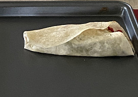 Tortilla plněná kuřecím masem