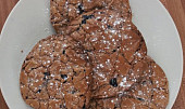 Americké cookies s borůvkami