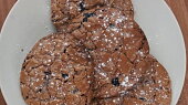 Americké cookies s borůvkami