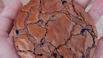 Americké cookies s borůvkami