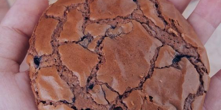 Americké cookies s borůvkami