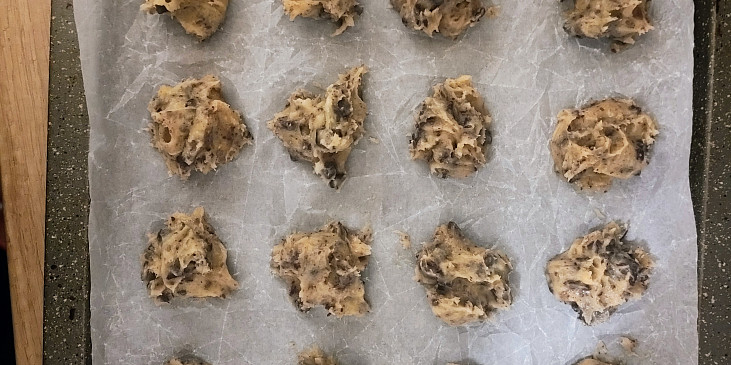 Cookies s čokoládou