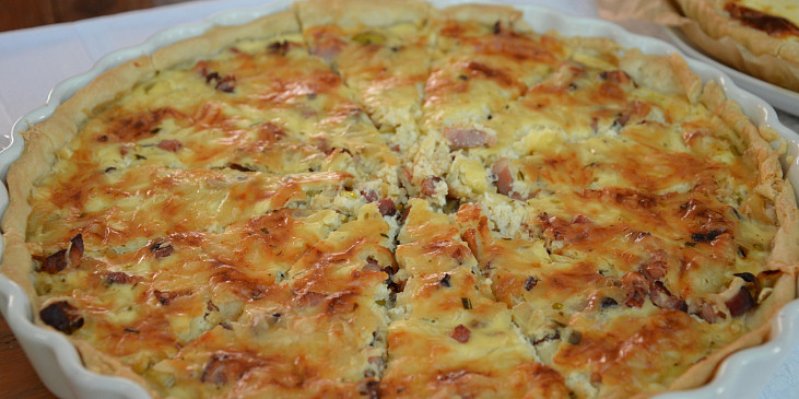 Quiche inspirovaný Herbářem