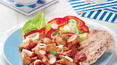 Kuřecí gyros s tzatziki