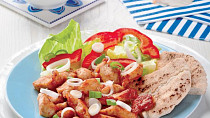 Kuřecí gyros s tzatziki
