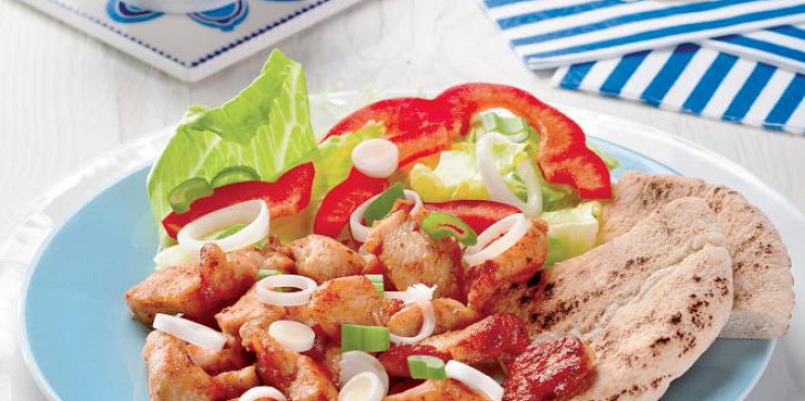 Kuřecí gyros s tzatziki