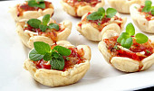 Pizza košíčky