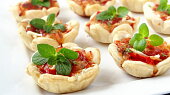 Pizza košíčky