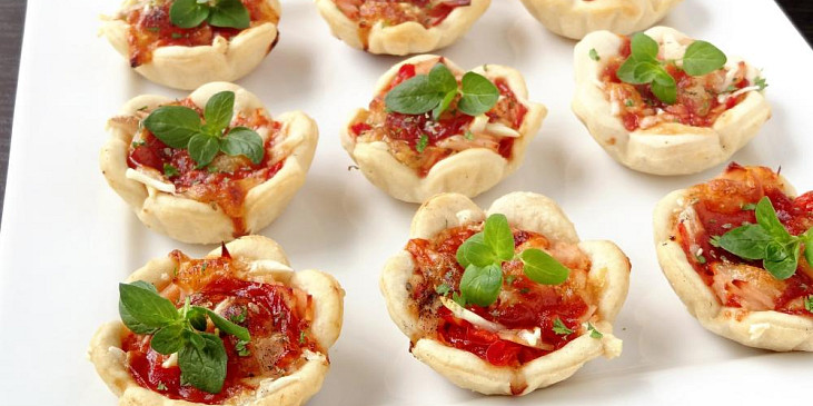 Pizza košíčky