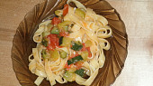 Tagliatelle s cuketou a rajčaty (Tagliatelle s cuketou a rajčaty)