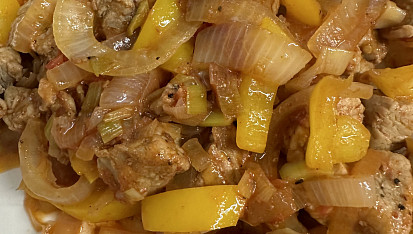 Vepřová po bulharsku