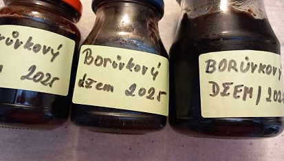 Borůvkový džem