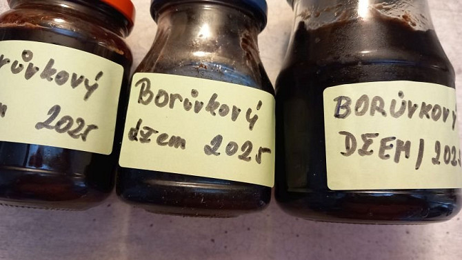 Borůvkový džem