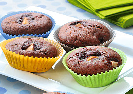 Hruškové muffiny