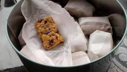 Mandlové müsli tyčinky