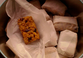 Mandlové müsli tyčinky