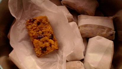 Mandlové müsli tyčinky