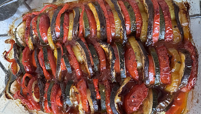 Pečené ratatouille