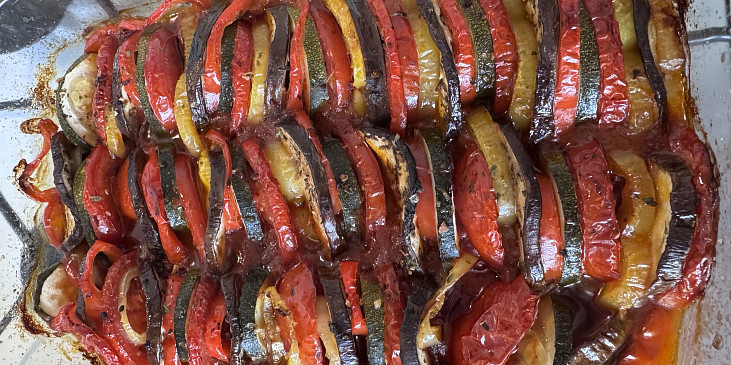 Pečené ratatouille