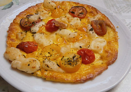 Pizza z cottage placky pro děti