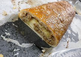 Slaná roláda s mletým a cuketou