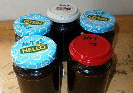 Švestková nutella s karobem a melasou