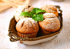 Hruškové muffiny