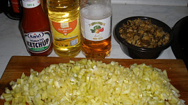 Lečo s houbami