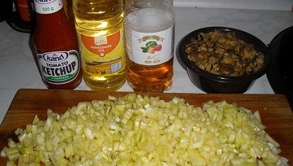 Lečo s houbami