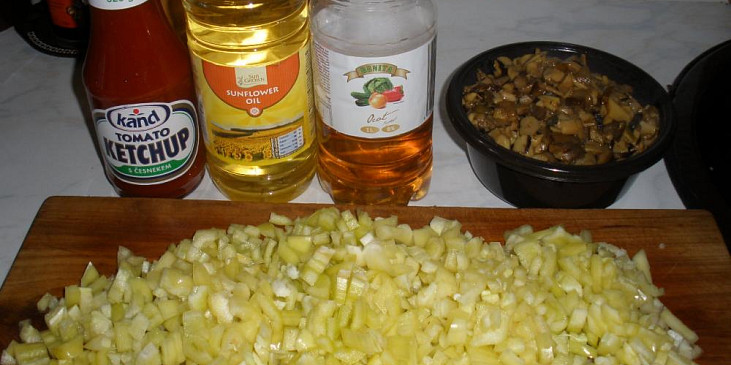 Lečo s houbami