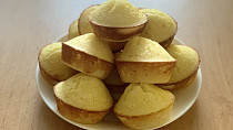 Muffiny z rýžové mouky