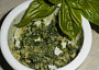 Bazalkové pesto s parmezánem