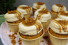 Lotus cupcakes
