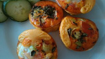 Slané vaječné muffiny
