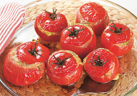 Zapečená rajčata s tvarůžky