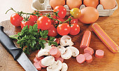 Bazalková frittata