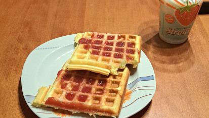 Belgické vafle, Mňam