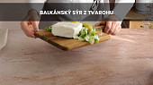 Domácí balkánský sýr