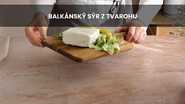 Domácí balkánský sýr