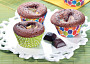 Čokoládové muffiny s hruškami