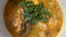 Špekáčková s pivem