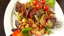 Špíz z krůtích jater