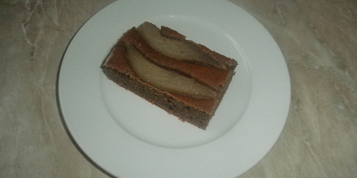 Vláčný kávový koláč s hruškou (Vláčný kávový koláč s hruškou)