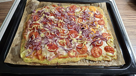 Cuketová pizza