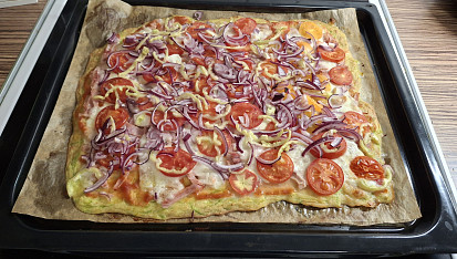 Cuketová pizza