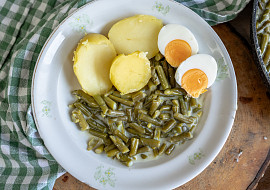 Fazolové lusky na kyselo podle ČSN