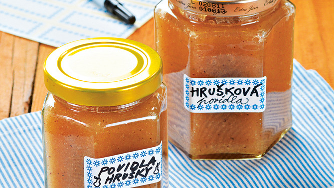 Pečená hrušková povidla