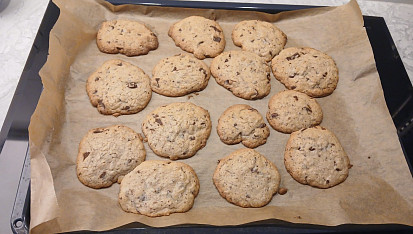 Cookies s čokoládou
