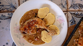 Kuře à la bažant