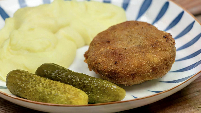 Pečený holandský řízek